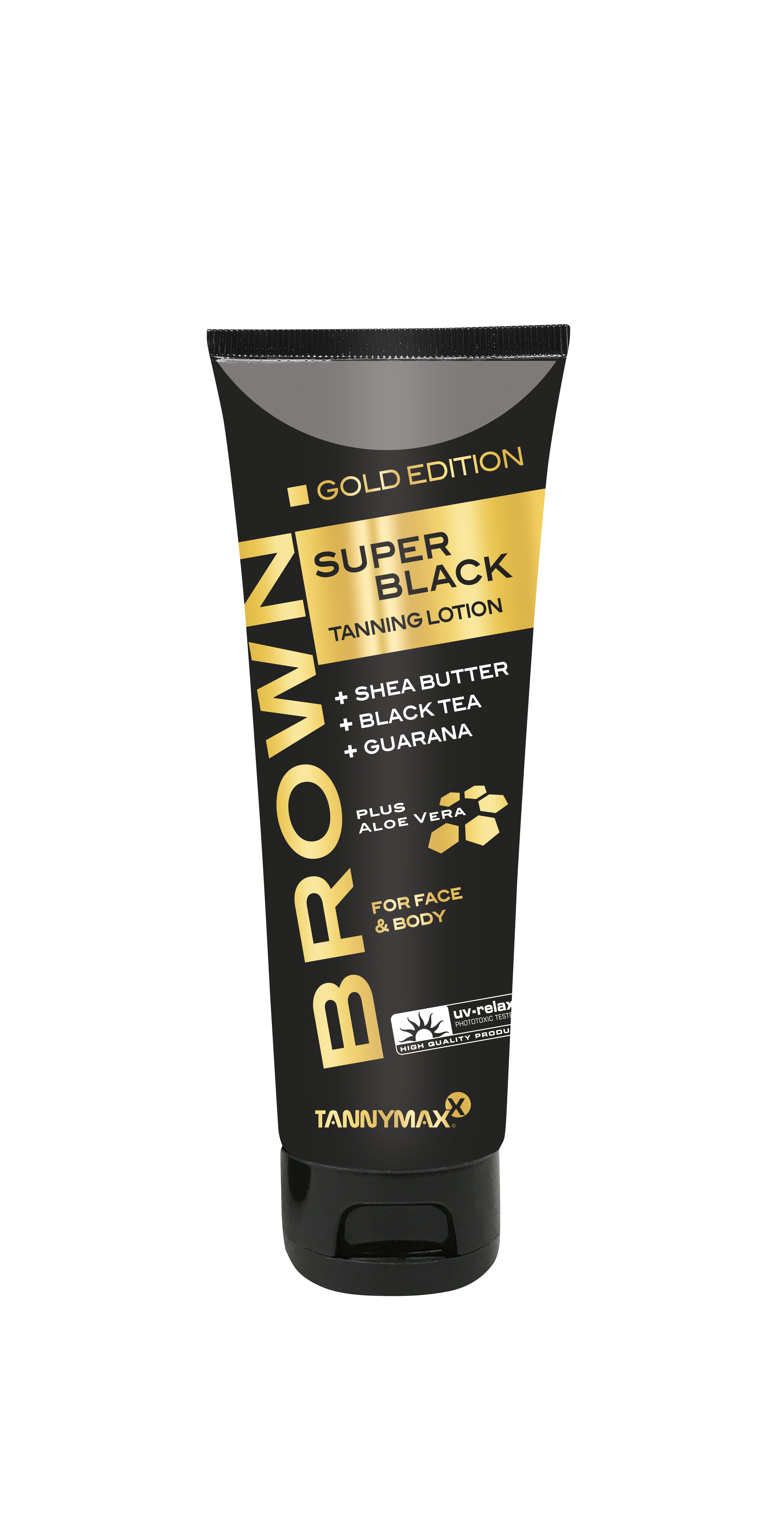 Tannymaxx Brown  Super Black Gold Edition  Tanning 125 ml bez samoopal. složky 