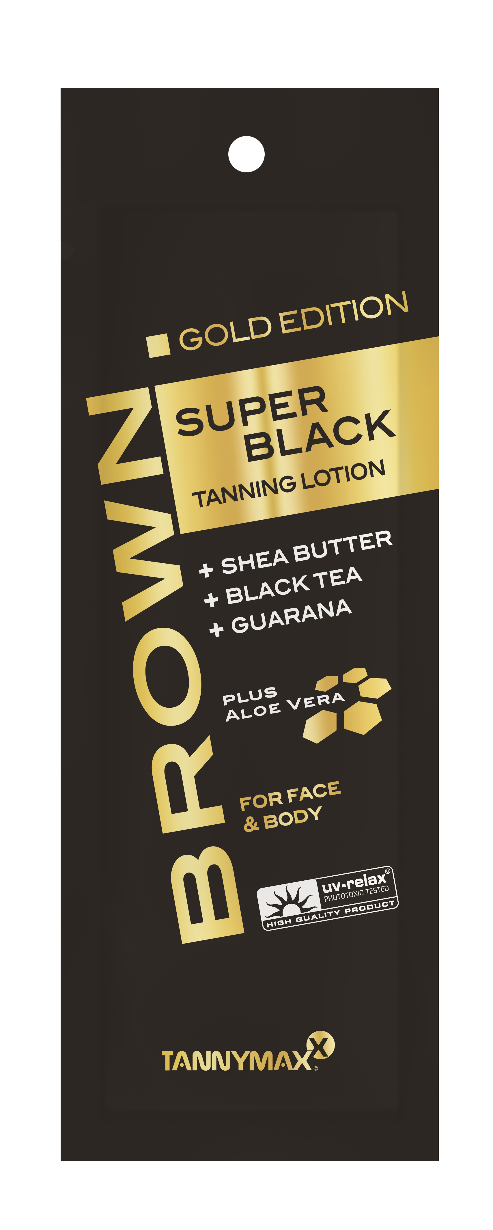 Tannymaxx Brown  Super Black Gold Edition Tanning  15 ml bez samoopal. složky 